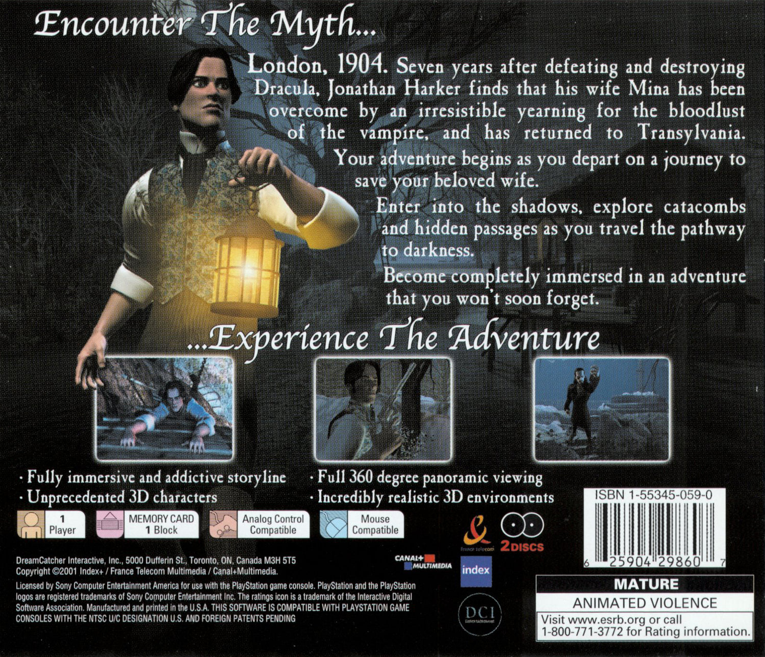 Dracula The Resurrection - Playstation