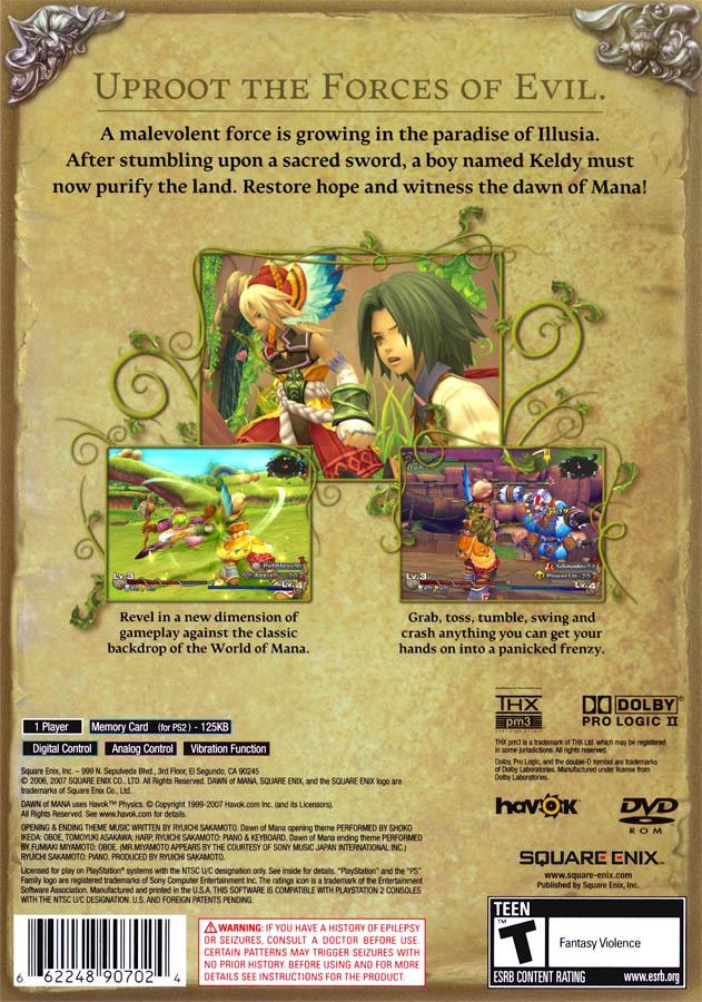 Dawn of Mana - Playstation 2