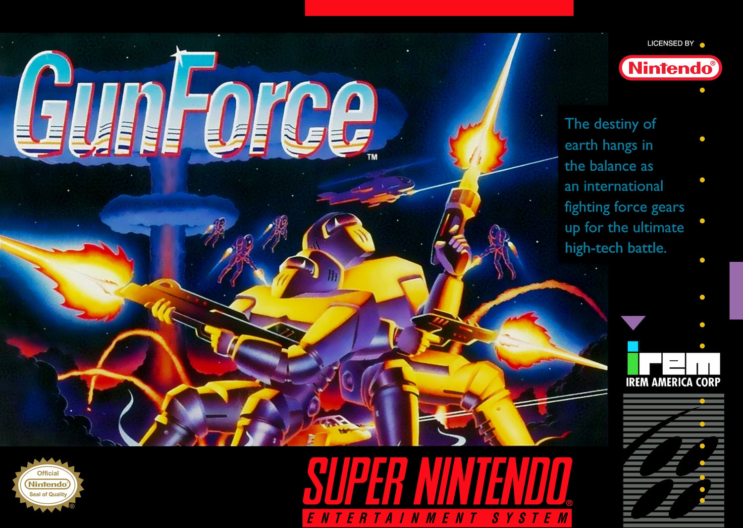 Gunforce - Super Nintendo