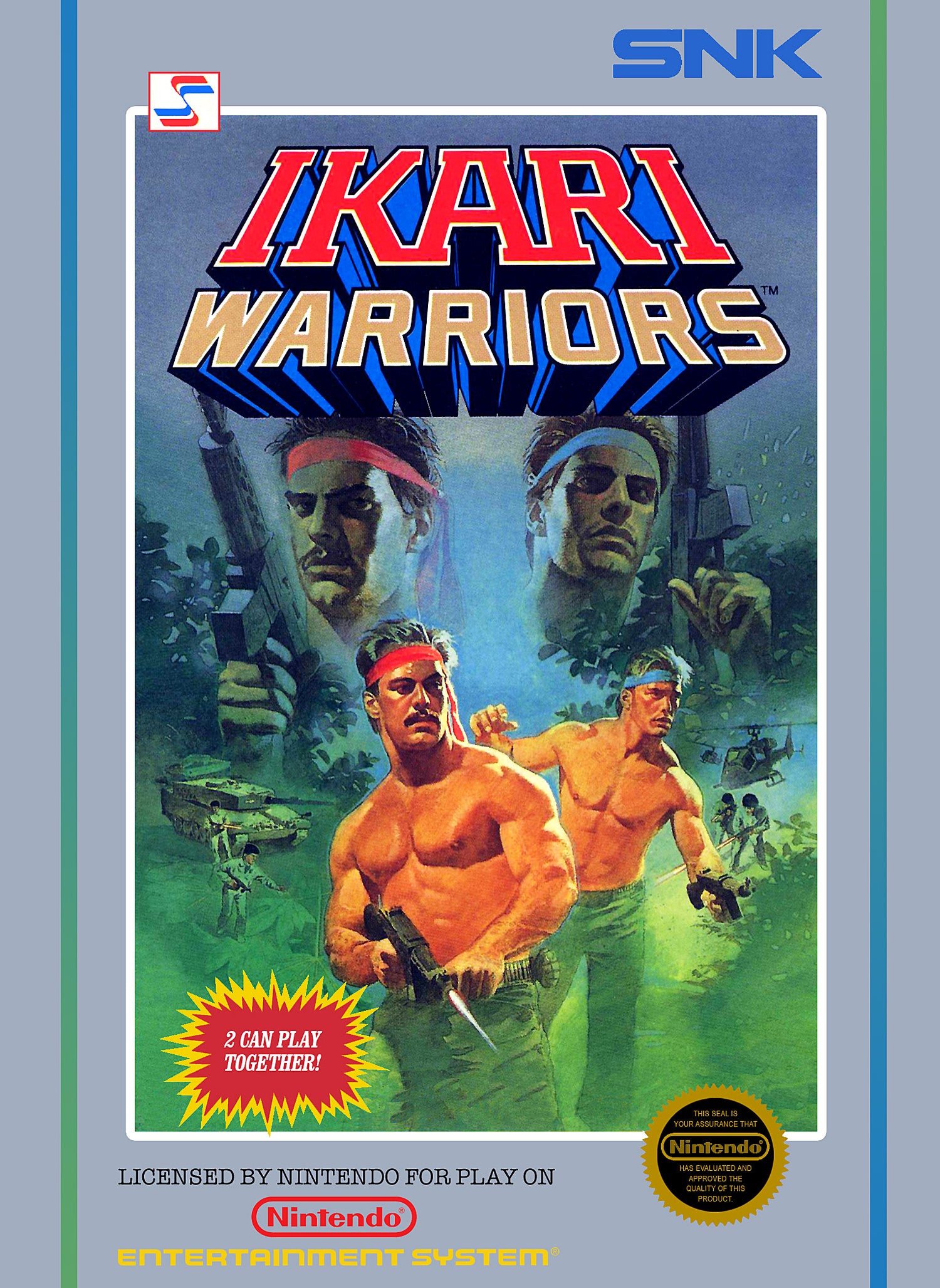 Ikari Warriors [5 Screw] - NES