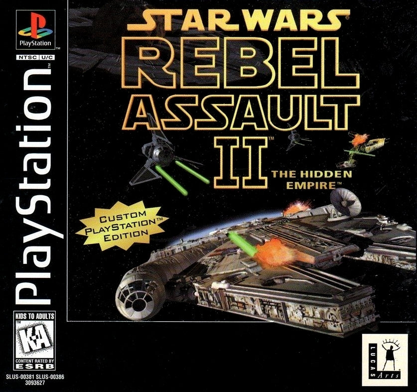 Star Wars Rebel Assault 2 - Playstation