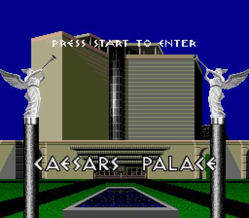 Caesar's Palace - Sega Genesis