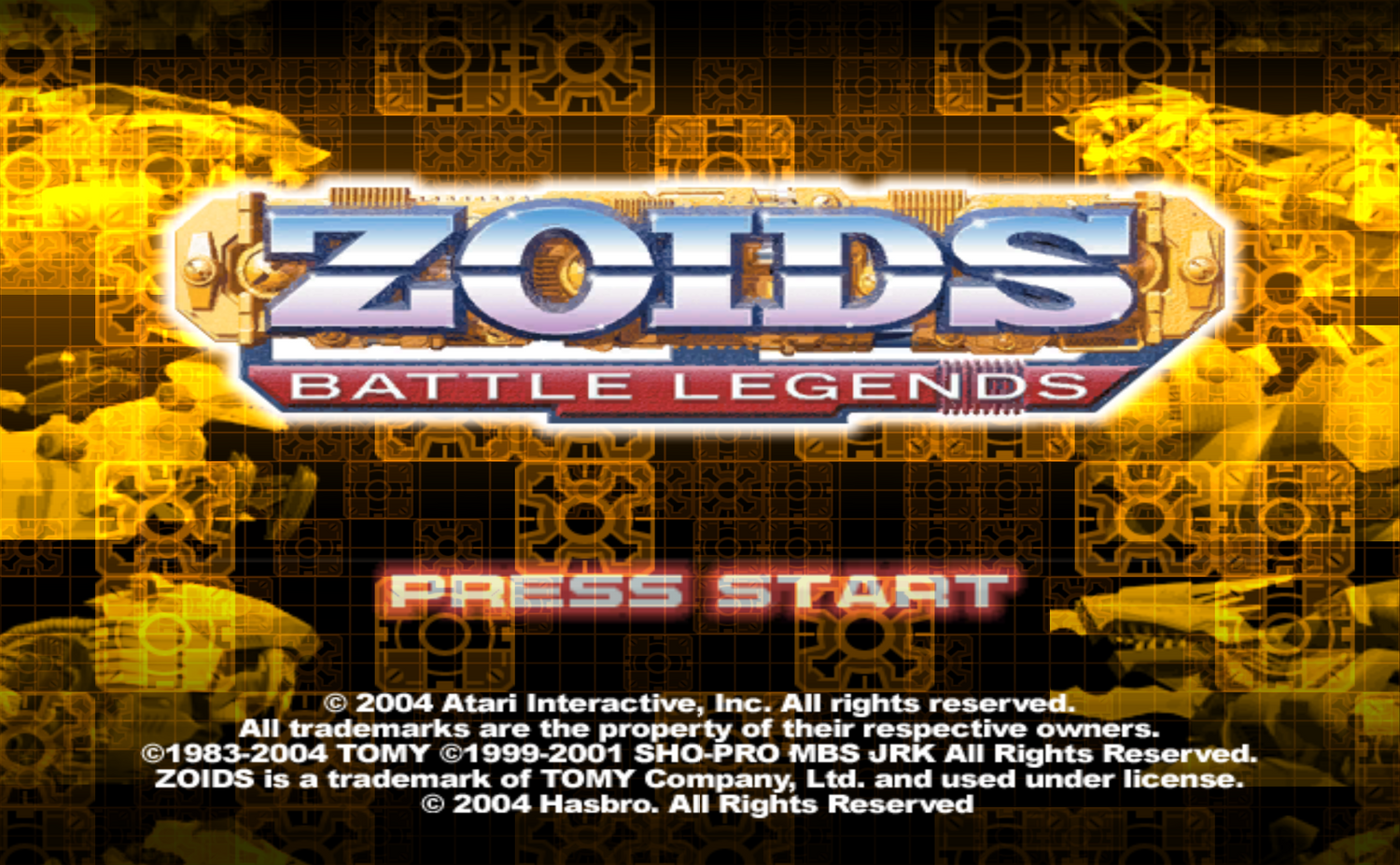 Zoids Battle Legends - Gamecube