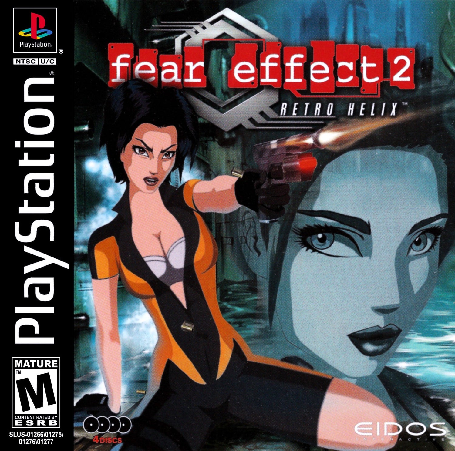 Fear Effect 2 Retro Helix - Playstation