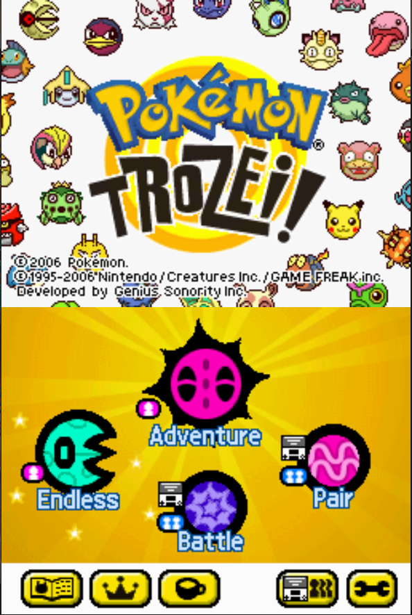 Pokemon Trozei - Nintendo DS