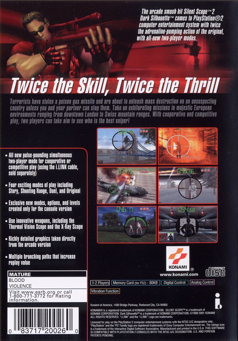 Silent Scope 2 - Playstation 2