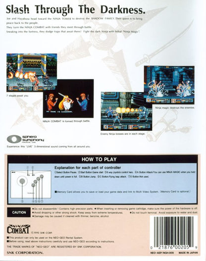 Ninja Combat - Neo Geo AES