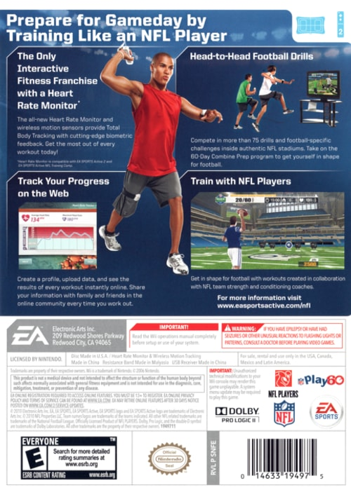 EA Sports Active NFL Training Camp - Wii