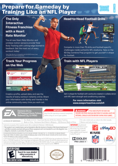 EA Sports Active NFL Training Camp - Wii