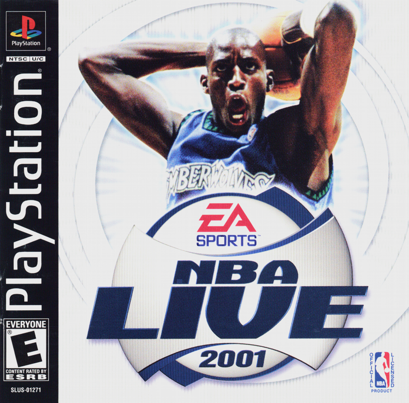 NBA Live 2001 - Playstation