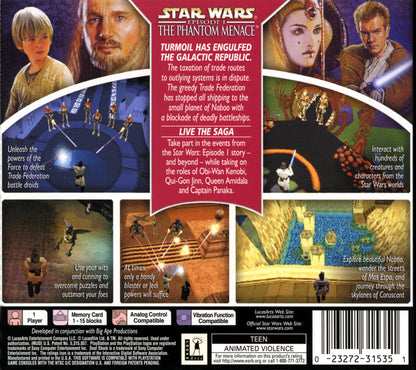 Star Wars Phantom Menace - Playstation
