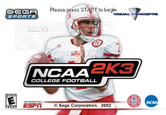 NCAA College Football 2K3 - Xbox