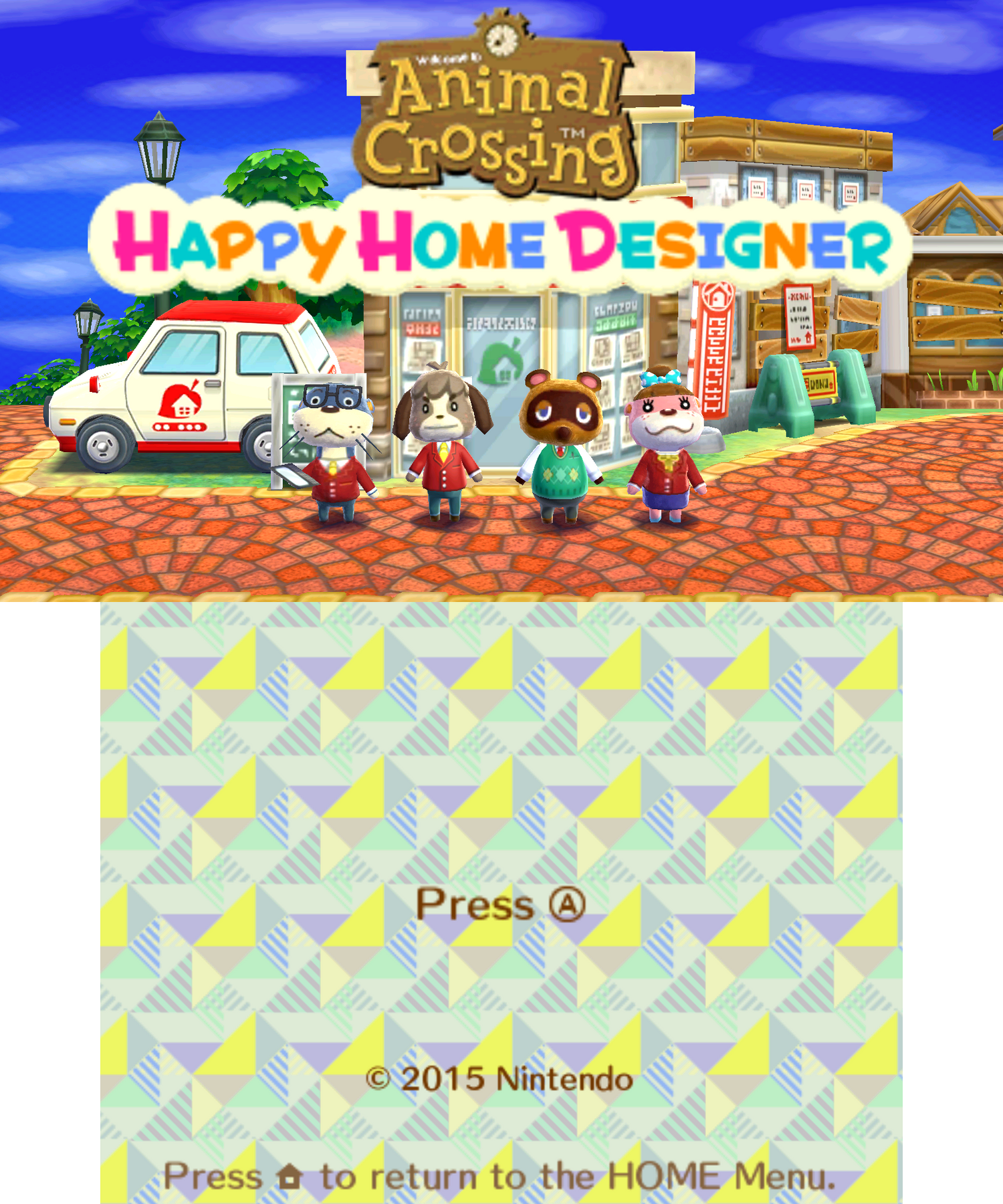 Diseñador de Animal Crossing Happy Home - Nintendo 3DS