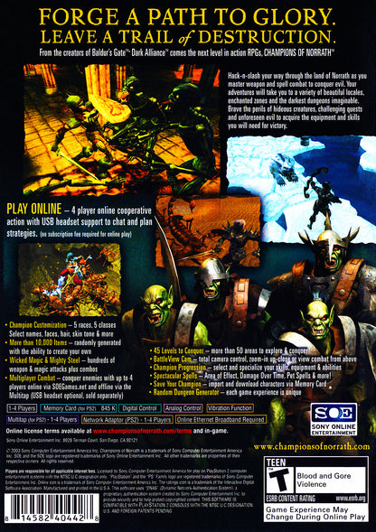 Champions of Norrath - Playstation 2 - Retro Island Gaming