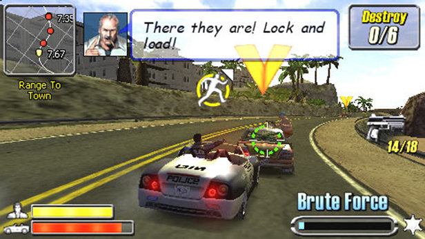 Pursuit Force - PSP