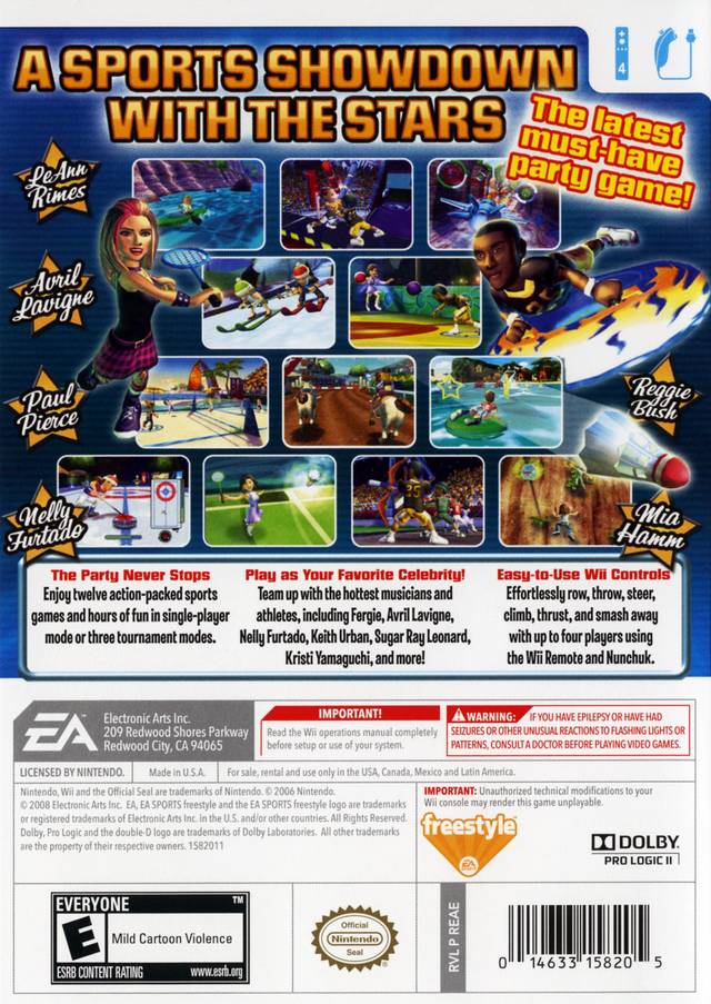 Celebrity Sports Showdown - Wii