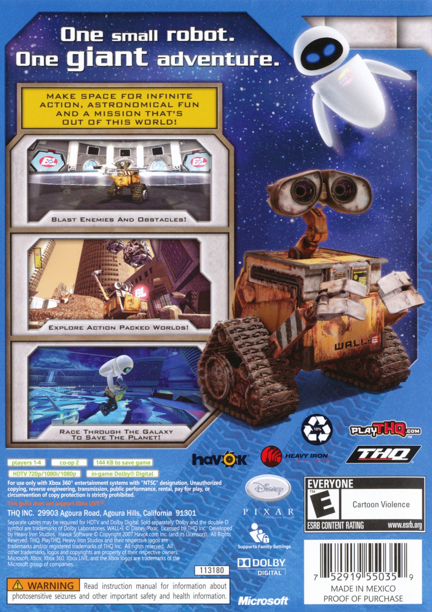 Wall-E - Xbox 360