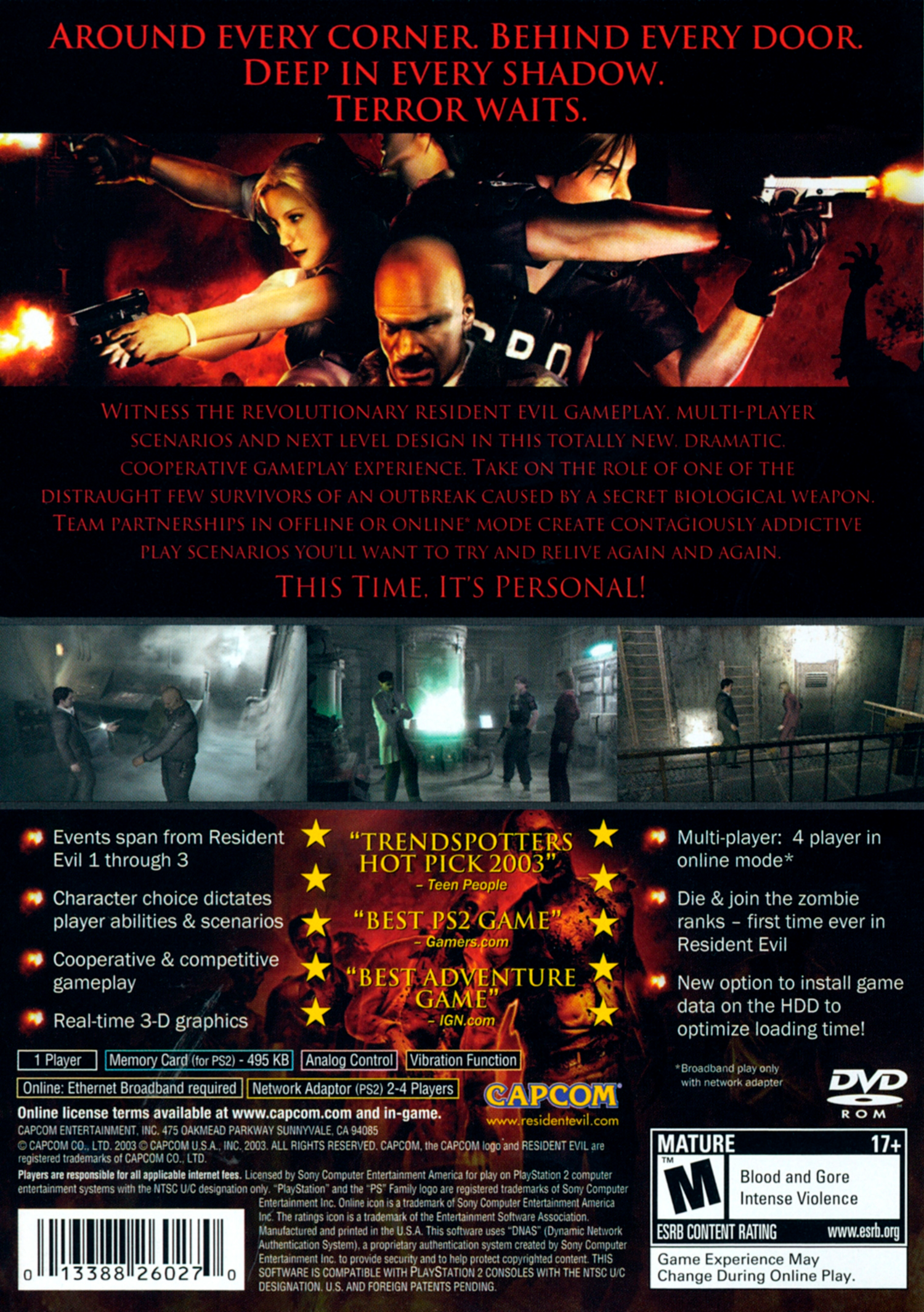Brote de Resident Evil - Playstation 2