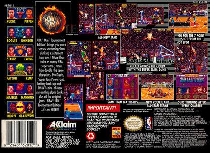 NBA Jam Tournament Edition - Super Nintendo - Retro Island Gaming