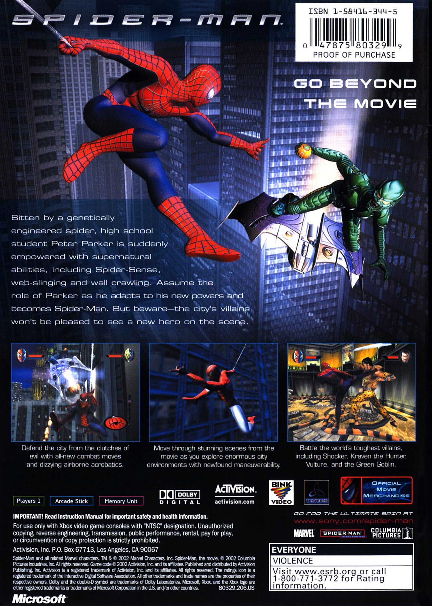Spiderman - Xbox