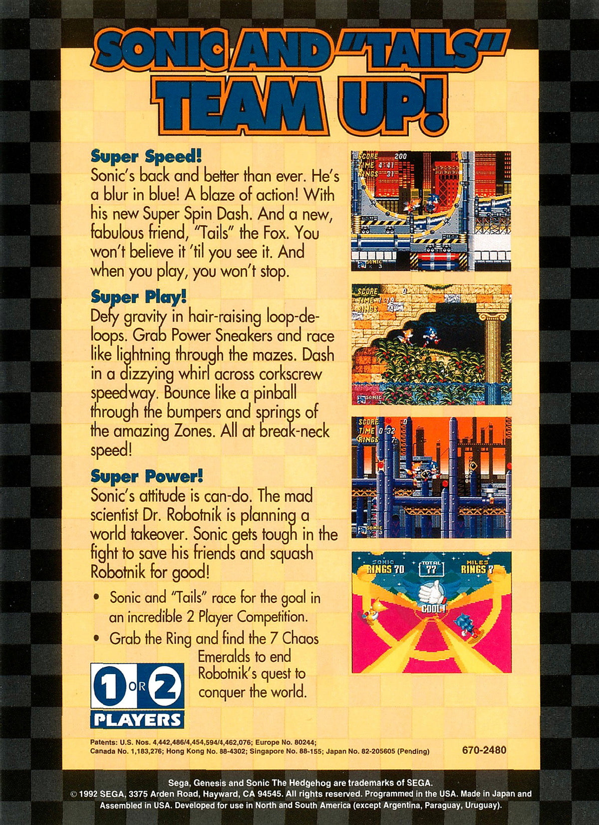 Sonic the Hedgehog 2 - Sega Genesis - Retro Island Gaming