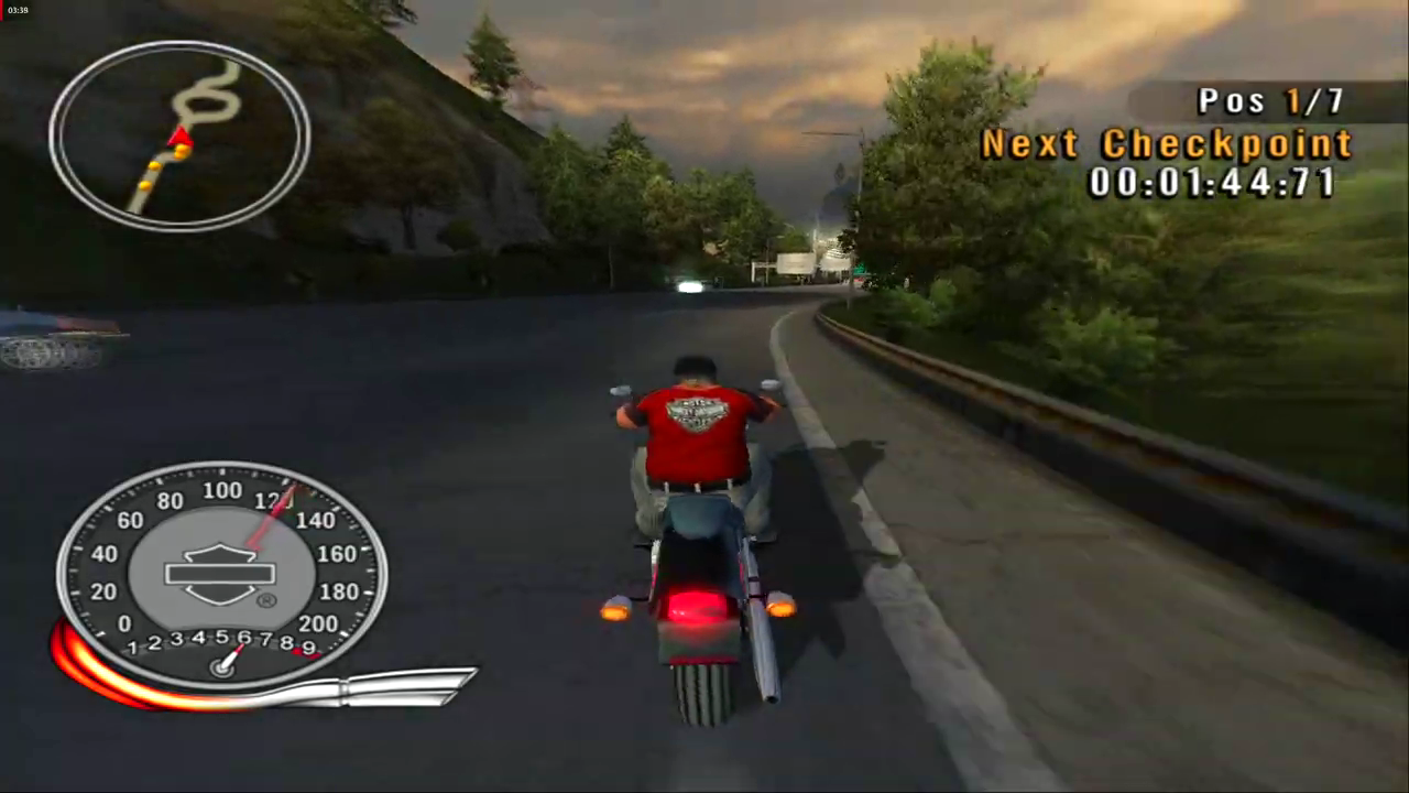 Harley Davidson Motorcycles Race to the Rally - Playstation 2