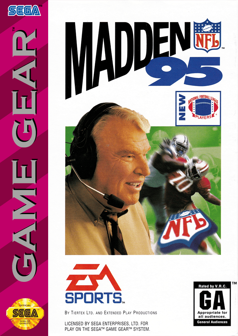 Madden 95 - Sega Game Gear