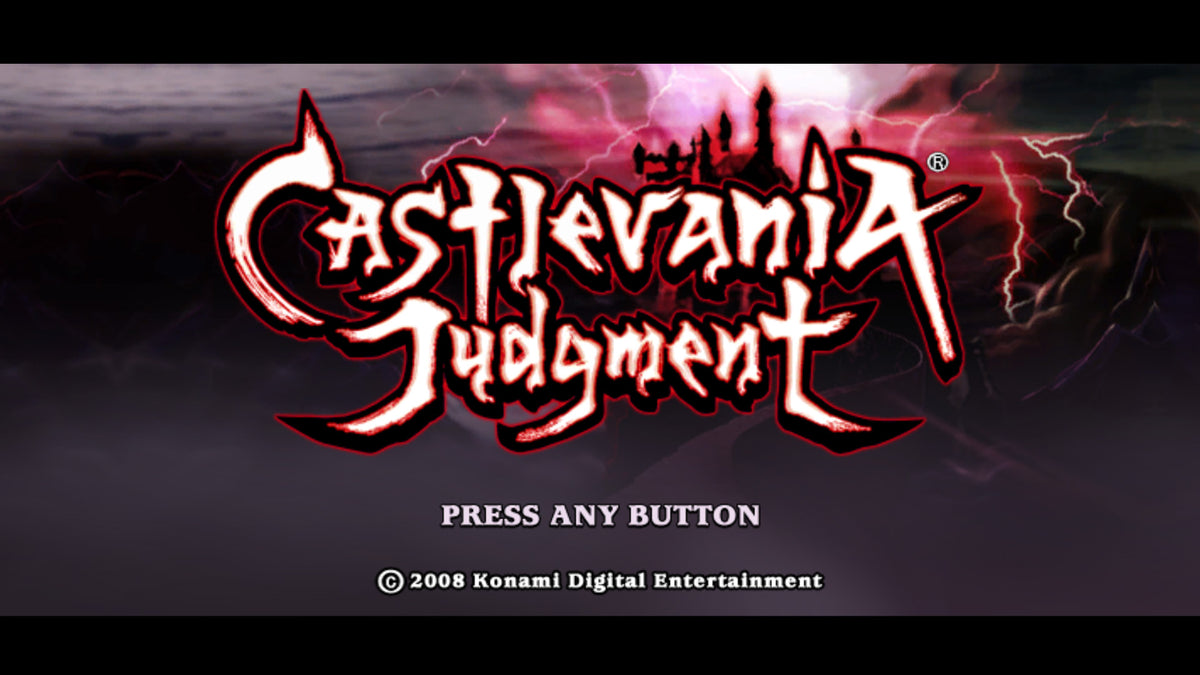 Castlevania Judgment - Wii - Retro Island Gaming