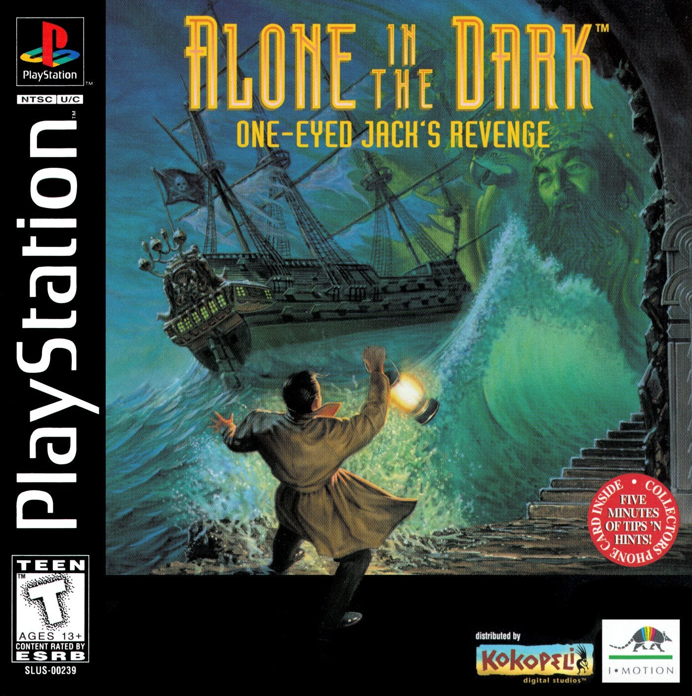 Alone In The Dark One Eyed Jack's Revenge - Playstation