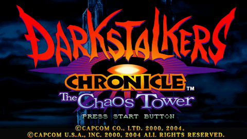 Darkstalkers Chronicle The Chaos Tower - PSP - Retro Island Gaming