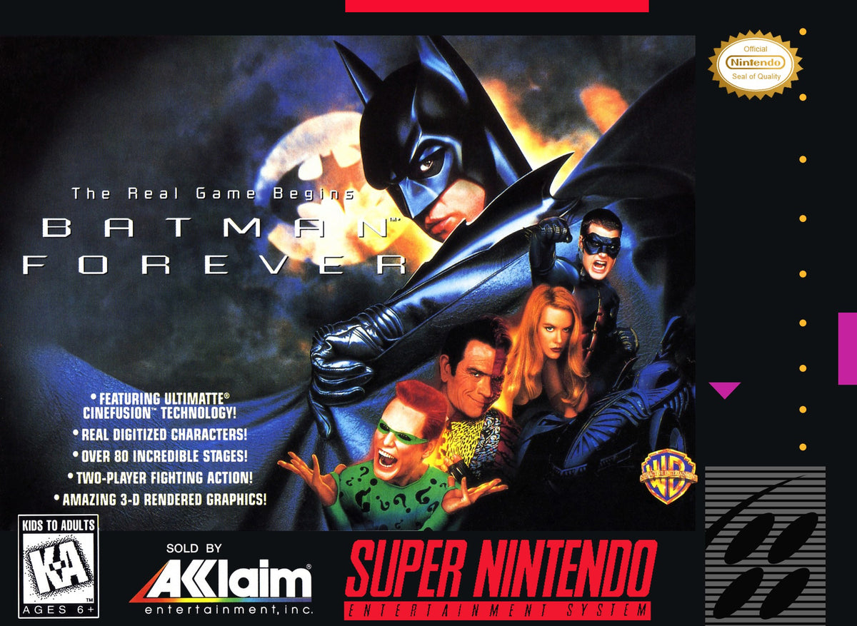 Batman Forever - Super Nintendo - Retro Island Gaming