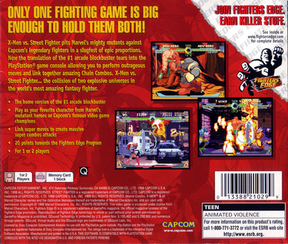 X-men vs Street Fighter - Playstation - Retro Island Gaming