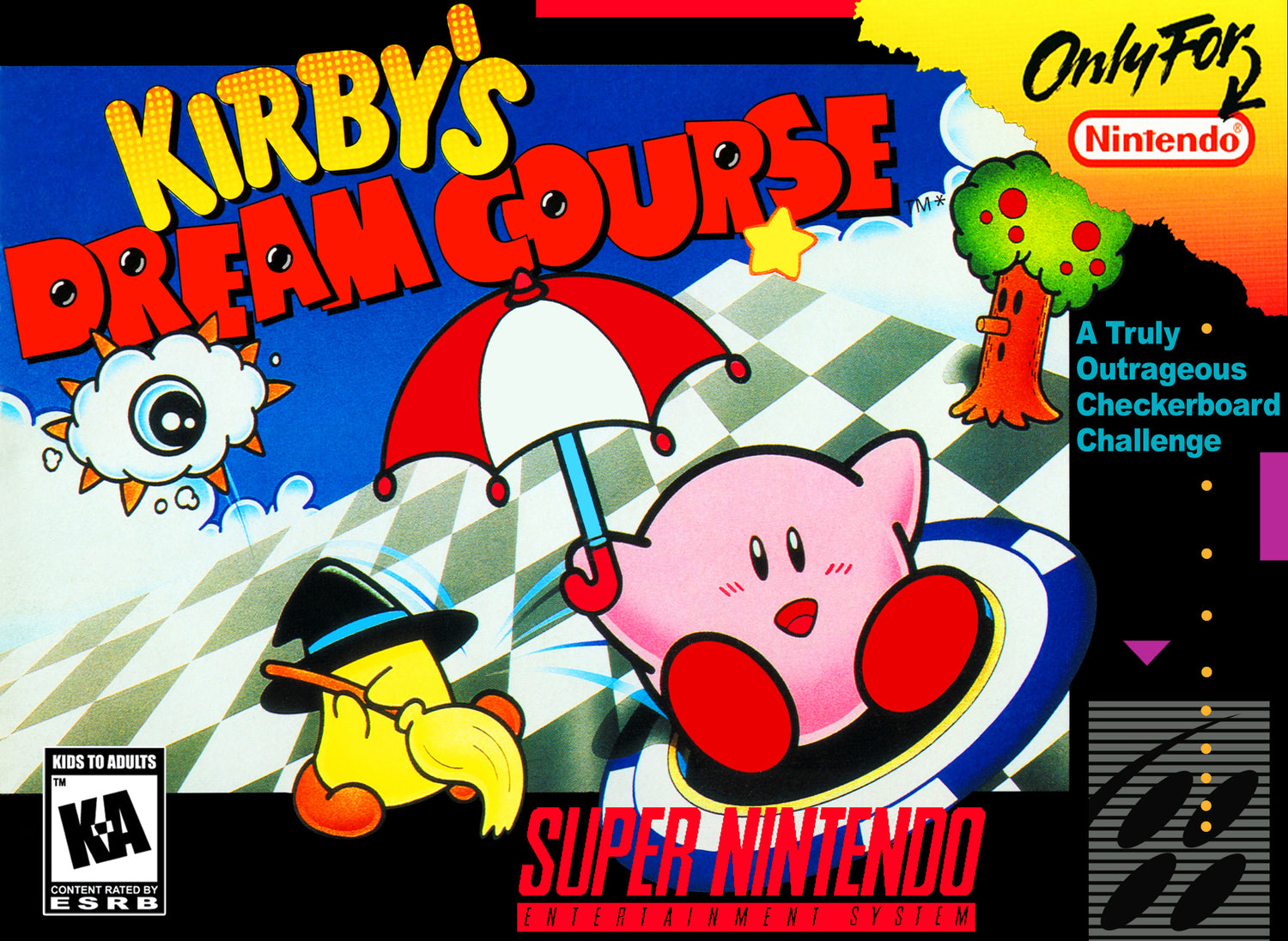 Kirby's Dream Course - Super Nintendo