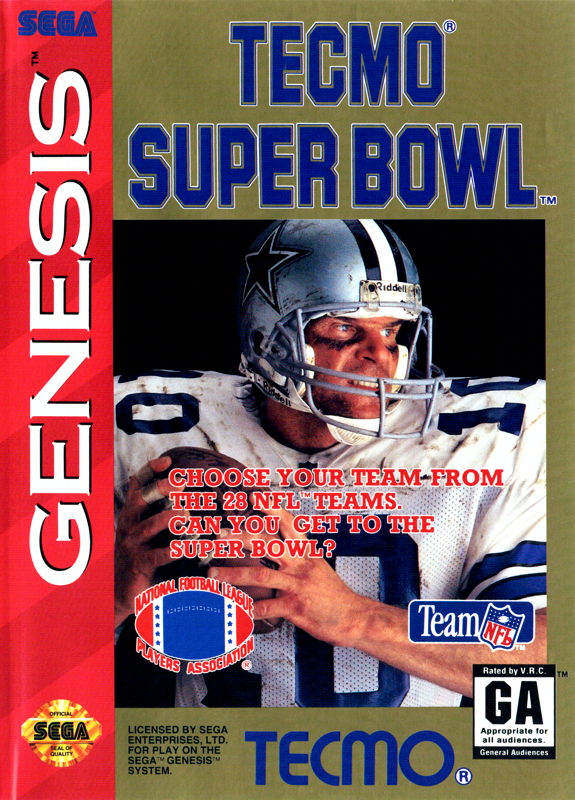 Tecmo Super Bowl - Sega Genesis