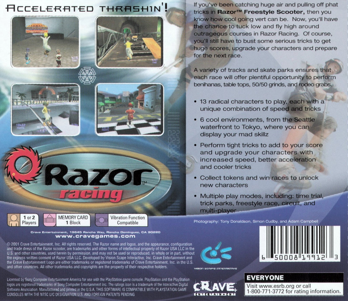 Razor Racing - Playstation