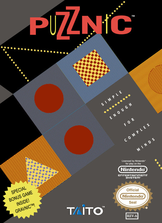 Puzznic - NES - Retro Island Gaming