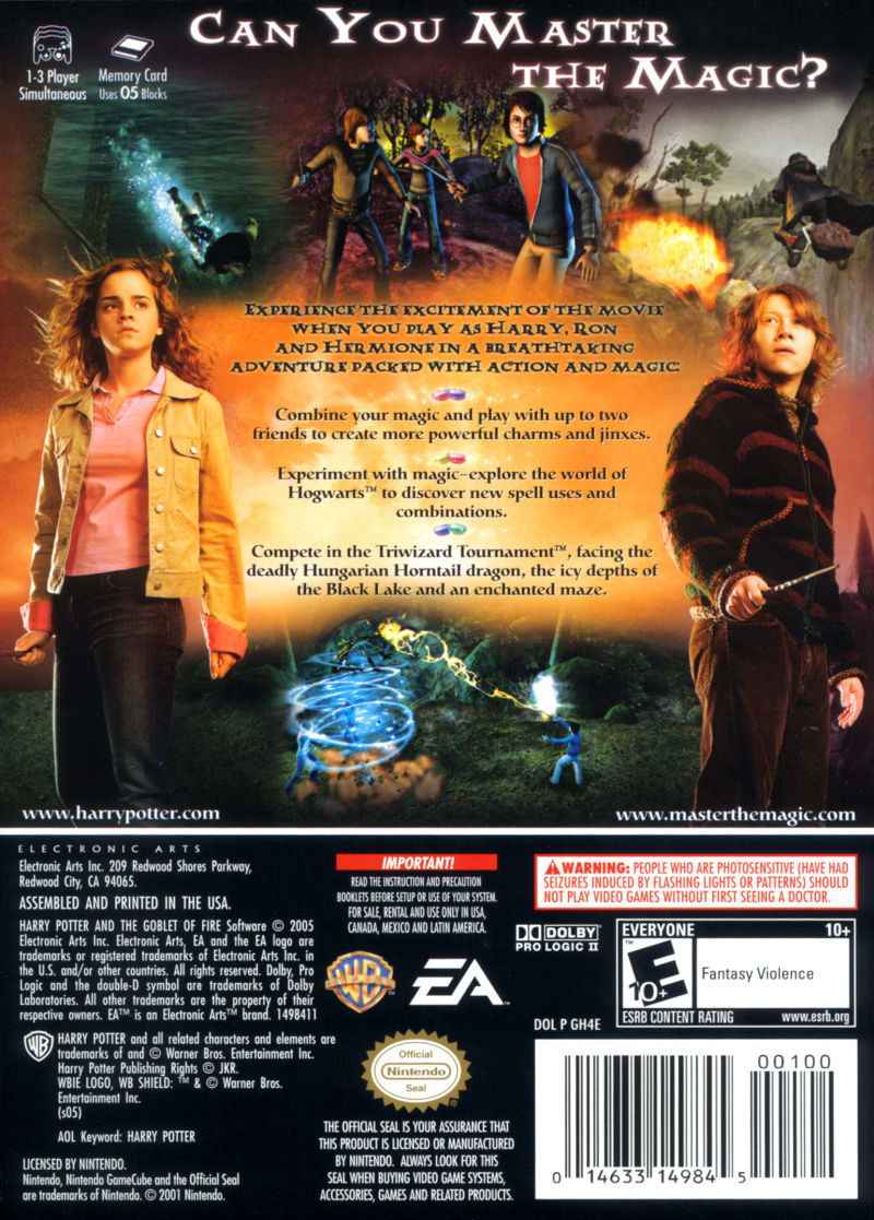 Harry Potter and the Goblet of Fire - Gamecube