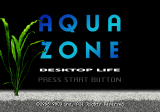Aquazone Desktop Life - JP Sega Saturn
