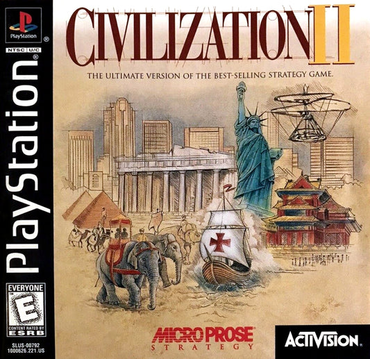 Civilization II - Playstation - Retro Island Gaming