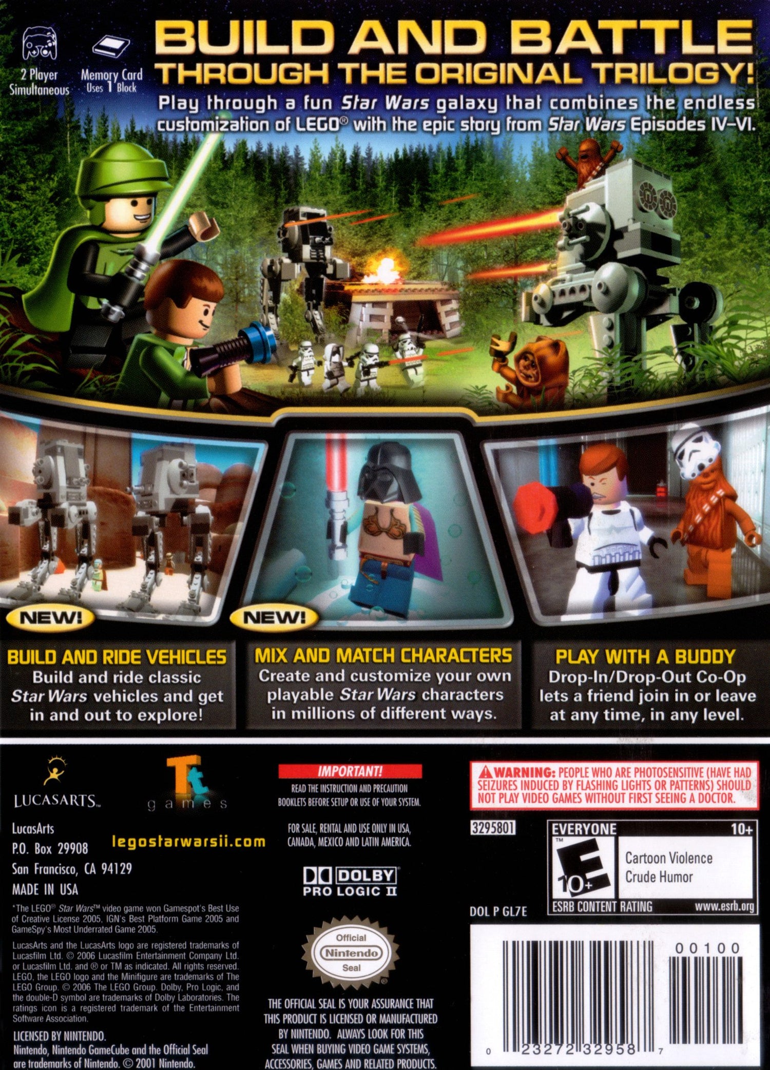 Trilogía original de LEGO Star Wars II - Gamecube