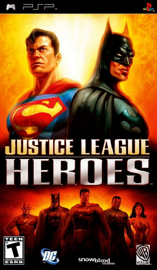 Justice League Heroes - PSP - Retro Island Gaming