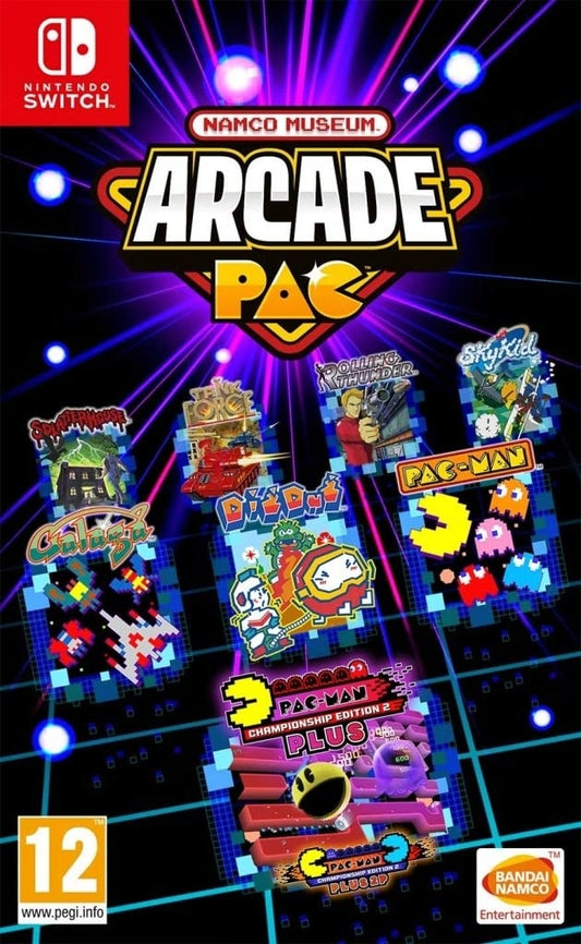 Namco Museum Arcade Pac - PAL Nintendo Switch - Retro Island Gaming