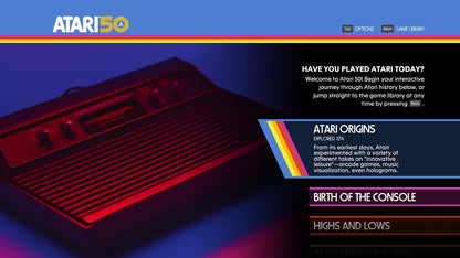 Atari 50: The Anniversary Celebration - Playstation 5 - Retro Island Gaming