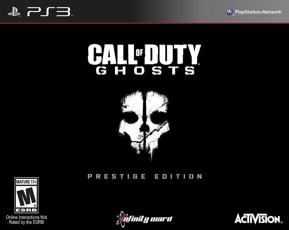 Call of Duty Ghosts [Prestige Edition] - Playstation 3 - Retro Island Gaming