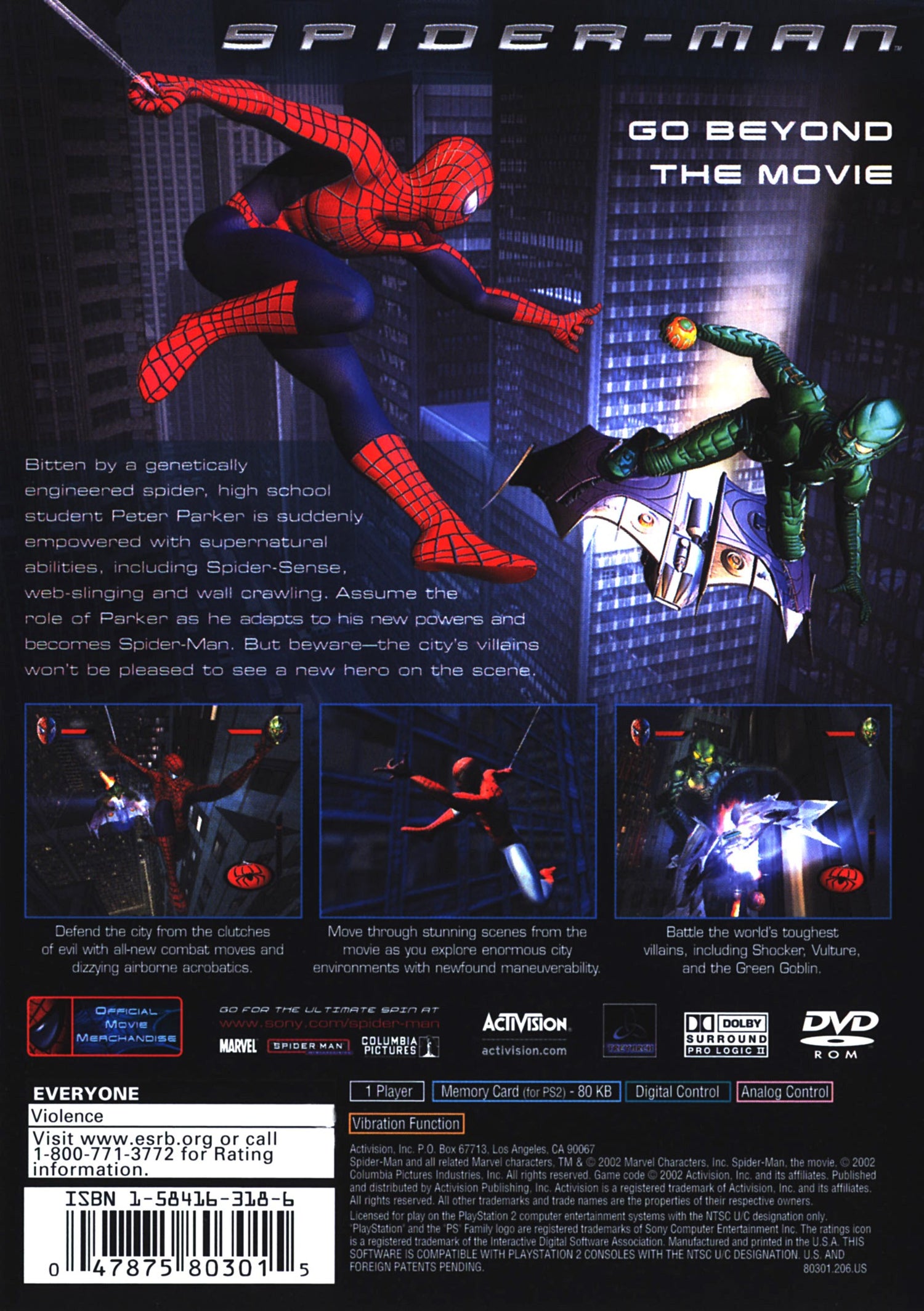 Spiderman - Playstation 2