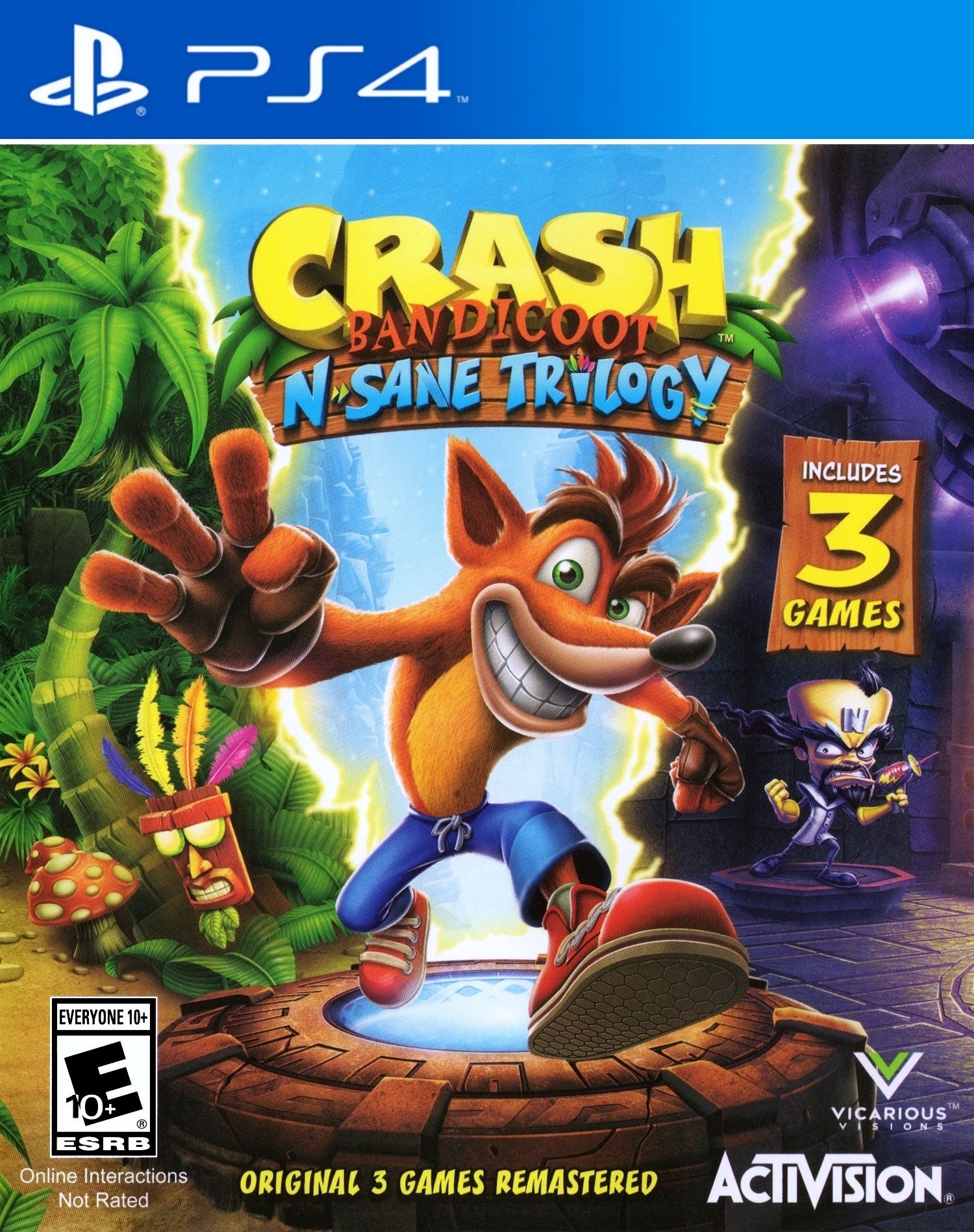Crash Bandicoot N. Sane Trilogy - Playstation 4