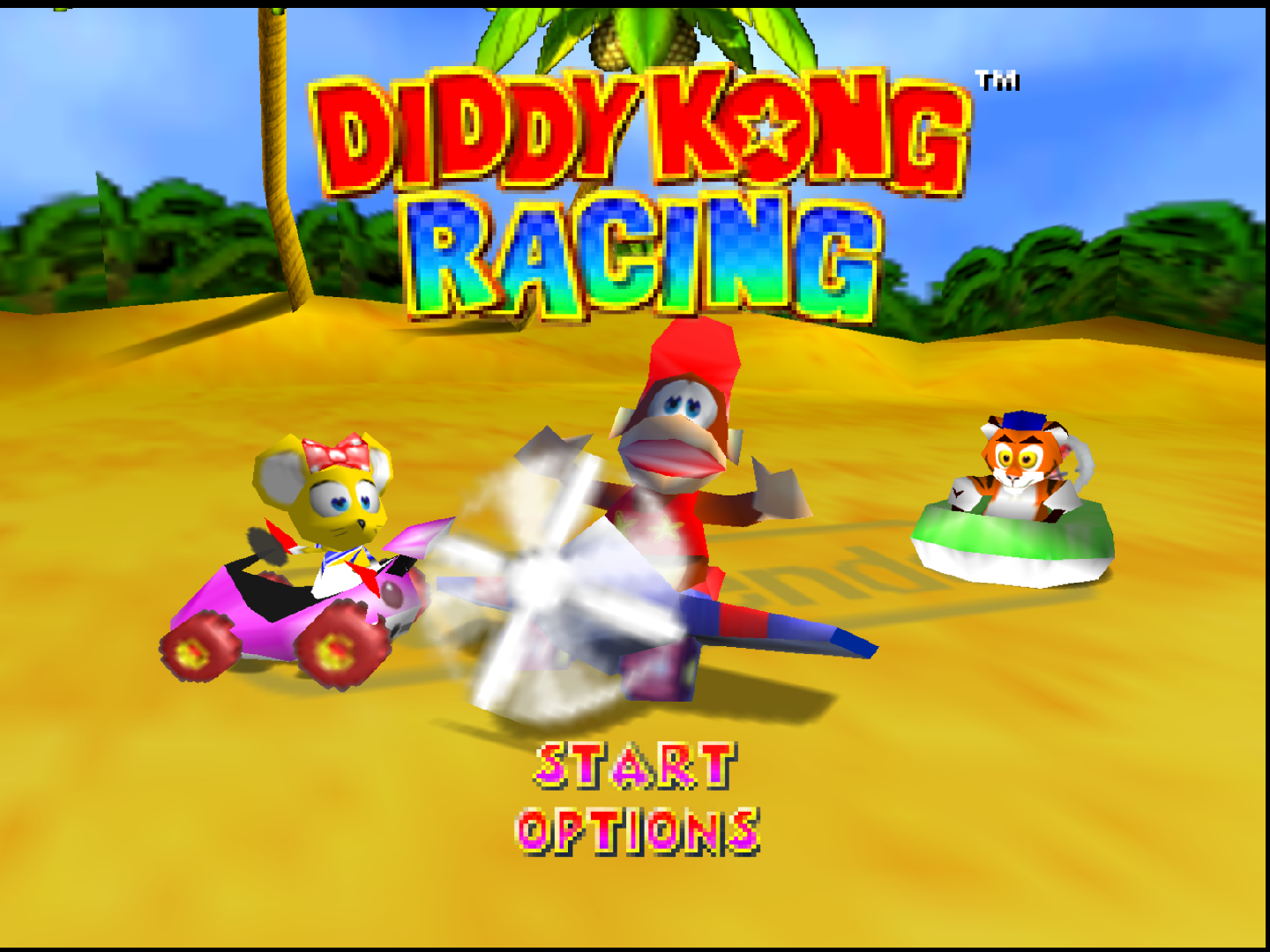 Diddy Kong Racing - Nintendo 64