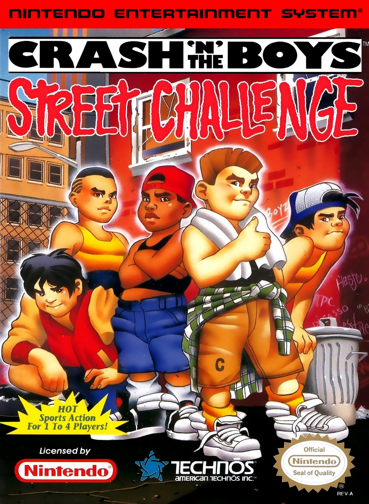 Crash 'n' the Boys: Street Challenge - NES - Retro Island Gaming