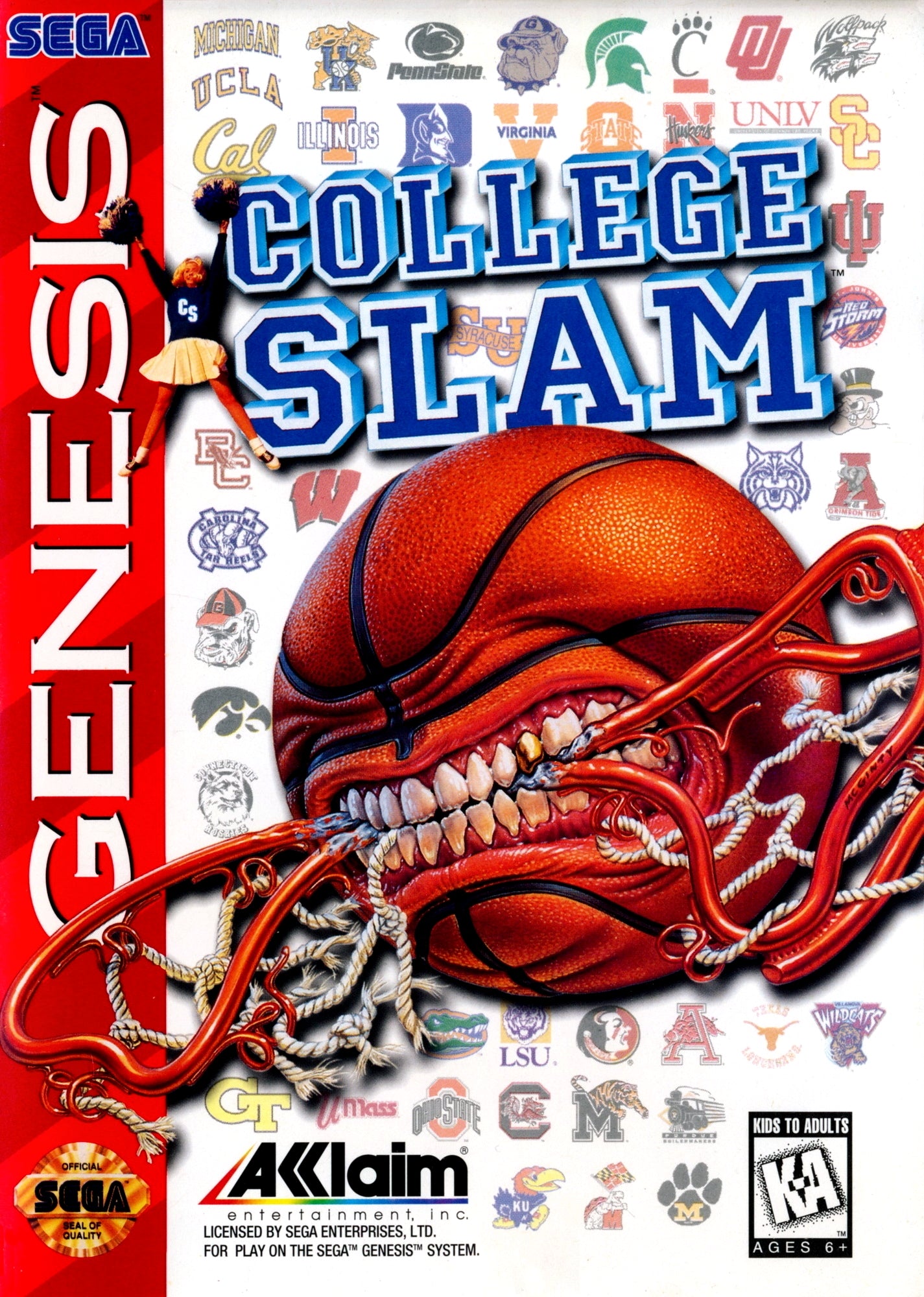 College Slam - Sega Genesis