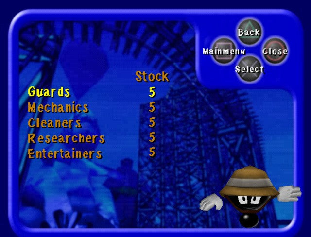 Theme Park Roller Coaster - Playstation 2